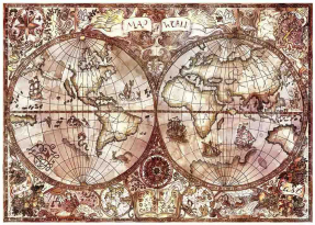 Винтажная карта