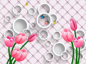 Тюльпаны и круги