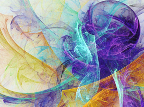 Разноцветная абстракция