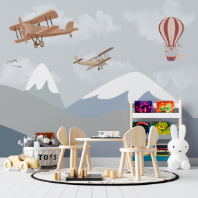 Самолёт над горами