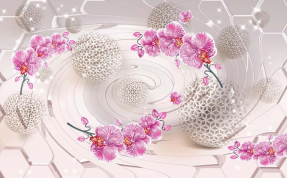 Круги с цветами