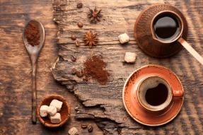 Кофе с корицей
