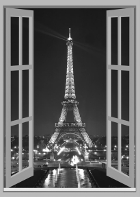 Вид на Эйфелеву башню
