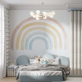 Акварельная радуга