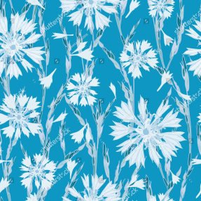 Фон из васильков