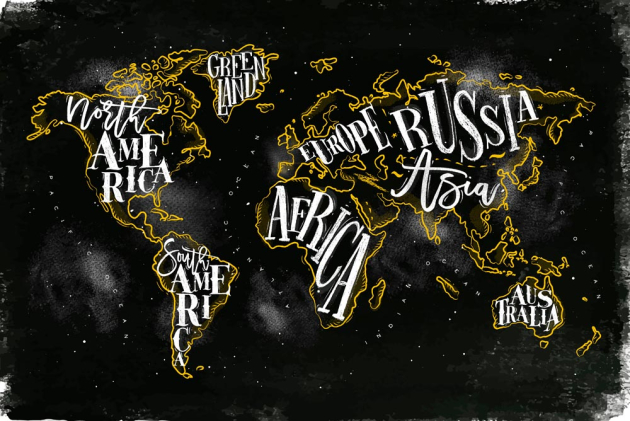 Сучасна карта світу