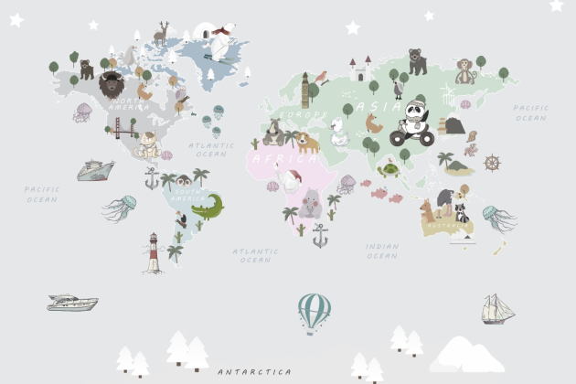 Карта з тваринами