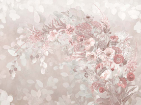 Букет розовых цветов