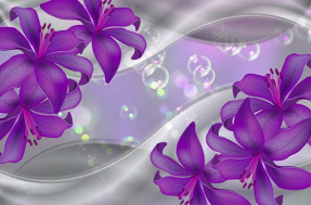 Синие цветы