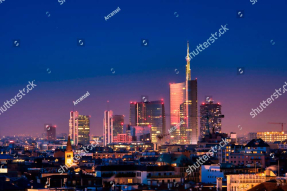 Вид на Милан