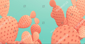 Яркие кактусы