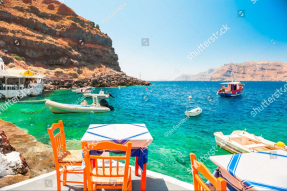 Бухта в Санторини