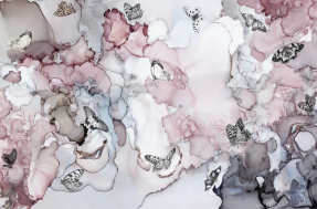 Разводы с бабочками