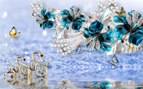 Цветы и кристаллы