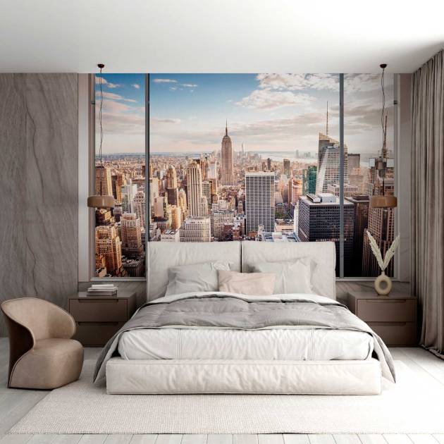 Нью-Йорк с окна