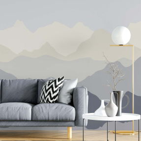 Рисованные горы