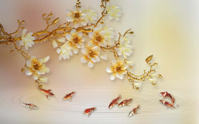 Ветка над водой