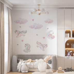 Стикер Единороги 180х120 см