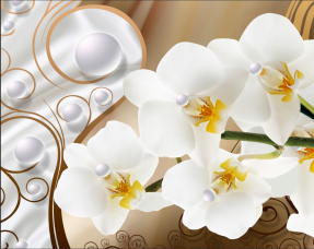 Веточка орхидей