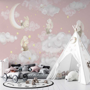 Зайчики на облаке