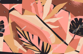 Оранжевые листья