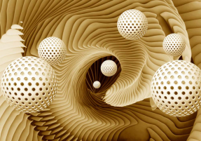 Абстракция с шарами