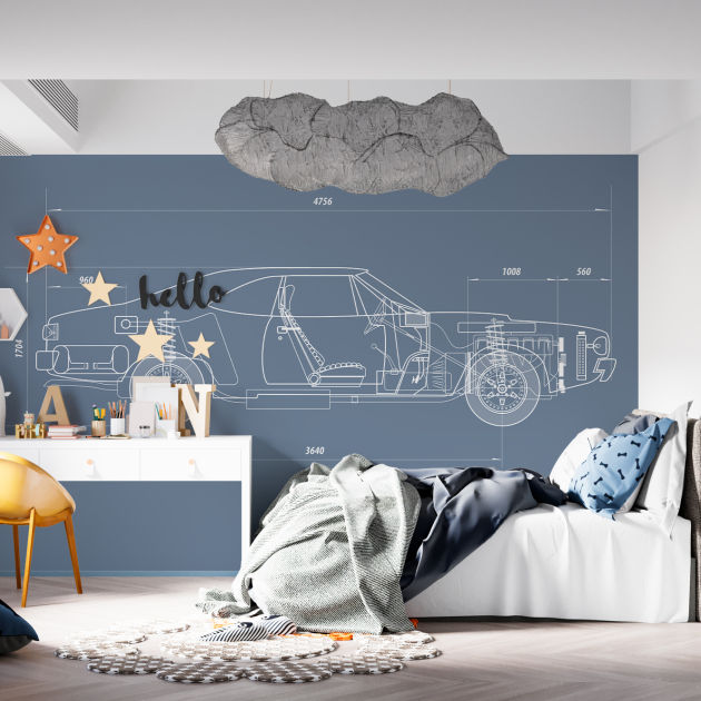 Чертеж авто