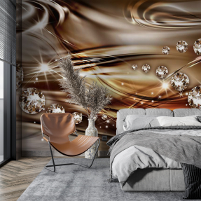 Коричневая абстракция