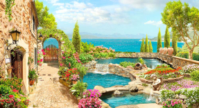 Фреска з видом на море