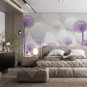 Фиолетовые одуванчики