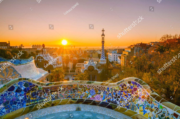 Вид на город