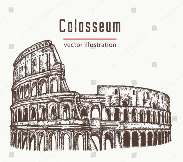 Иллюстрация Колизей