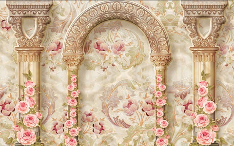 Арка с цветами Арка с цветами