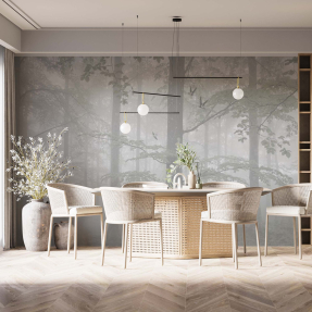 Лес в тумане