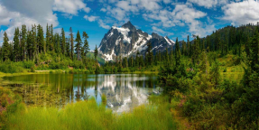 Озеро в горах