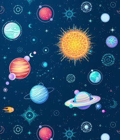 Планеты в космосе