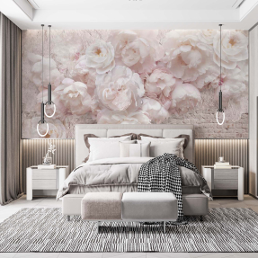 Розовые пионы