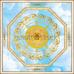 Фреска потолочная