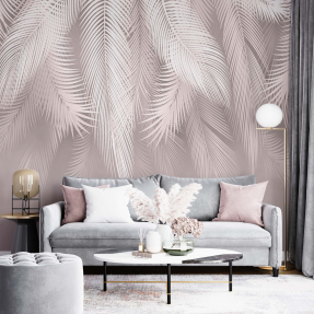 Бежевые листья