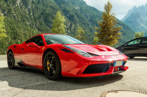 Ferrari в горах