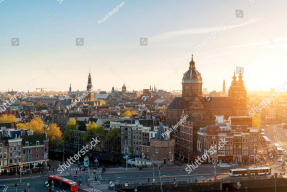 Вид на Амстердам