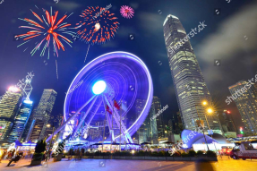 Вечерний Гонконг