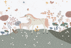 Семья единорогов