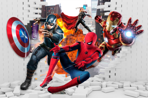 Мстители спасают мир Мстители спасают мир