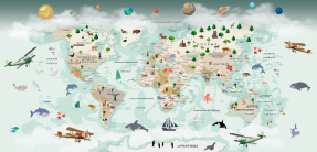 Карта с планетами