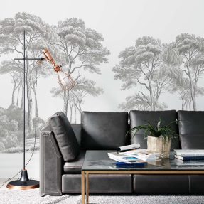 Серые деревья