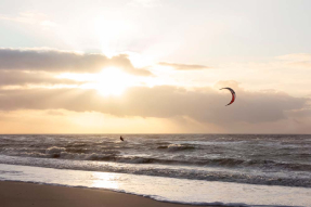 Закат на море