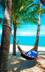 Гамак на пляже