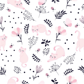 Розовые котики