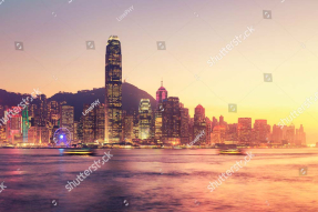 Вид на Гонконг с воды